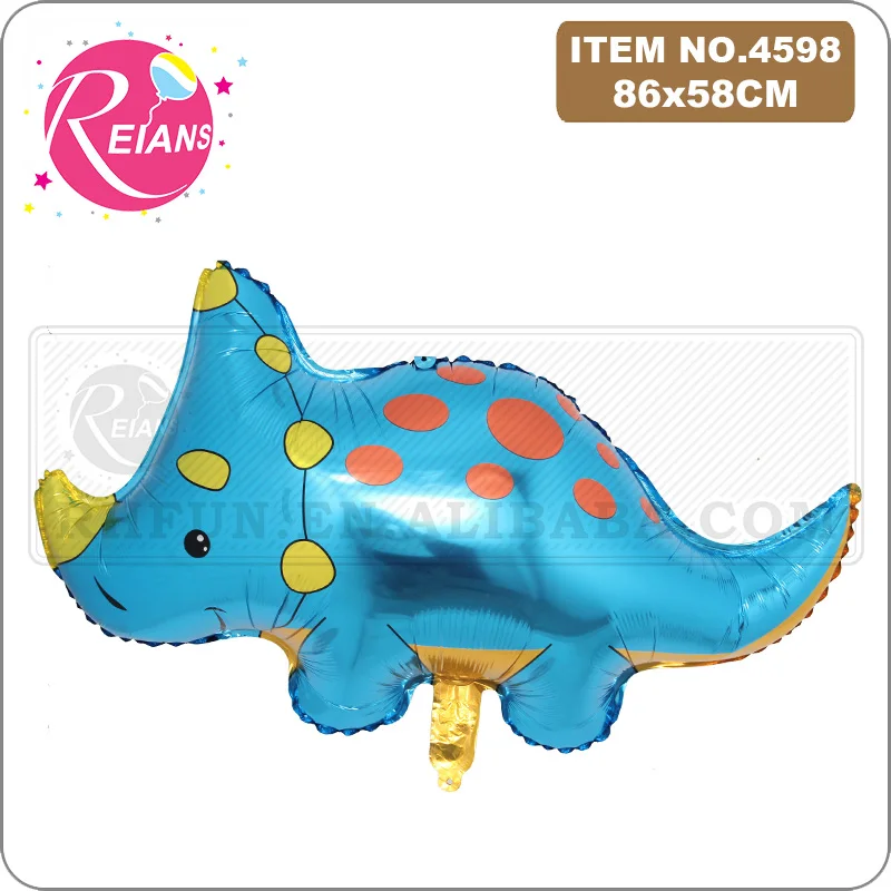 Cute Dinosaur foil balloon boys animal balloons Children dinosaur birthday party jurassic world decorations balloon globos