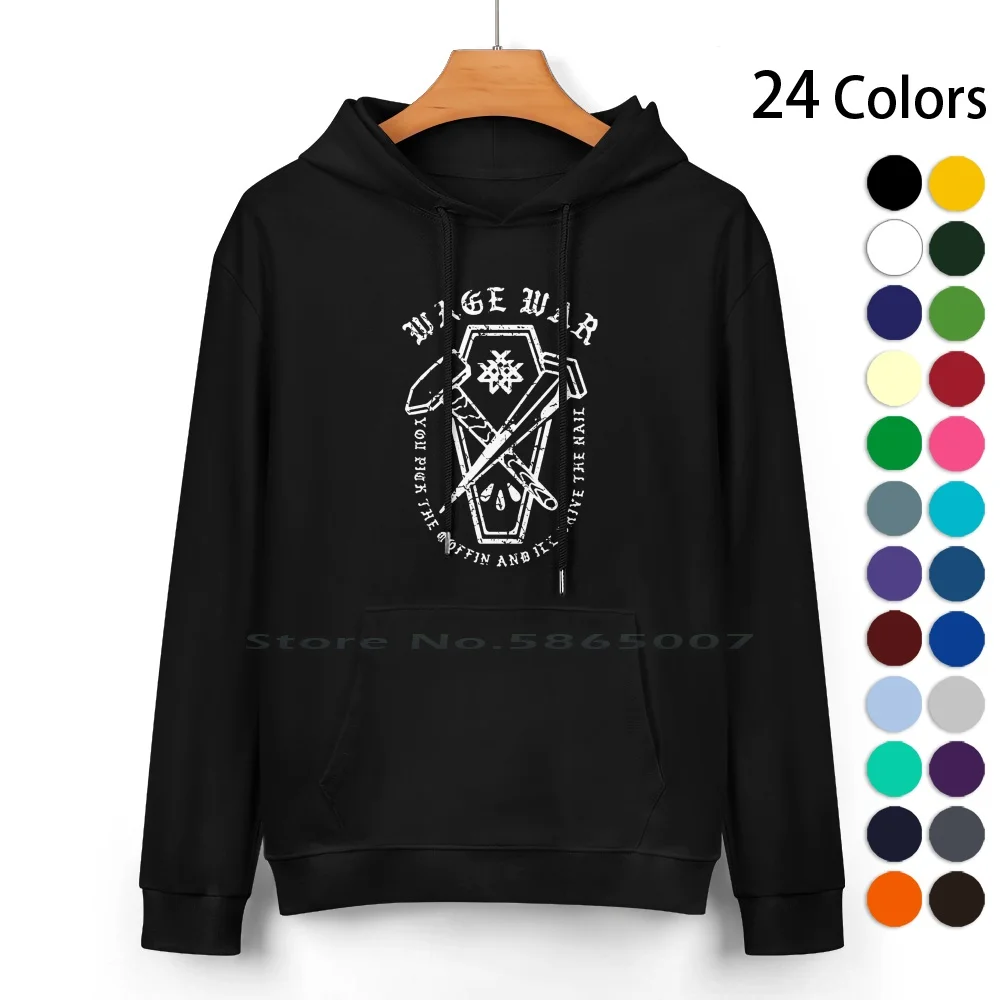 A Cold Day In July Pure Cotton Hoodie Sweater 24 Colors Heavy Metal Band Melodic Metalcore Hardcore Punk Progressive Metal Wage