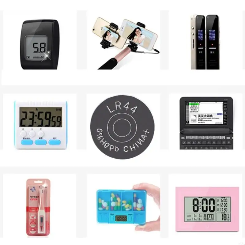 96BA 10pcs LR44 AG13 357 357A A76 GPA76 Батарея 1,5 В кнопка замена батареи ячейки.