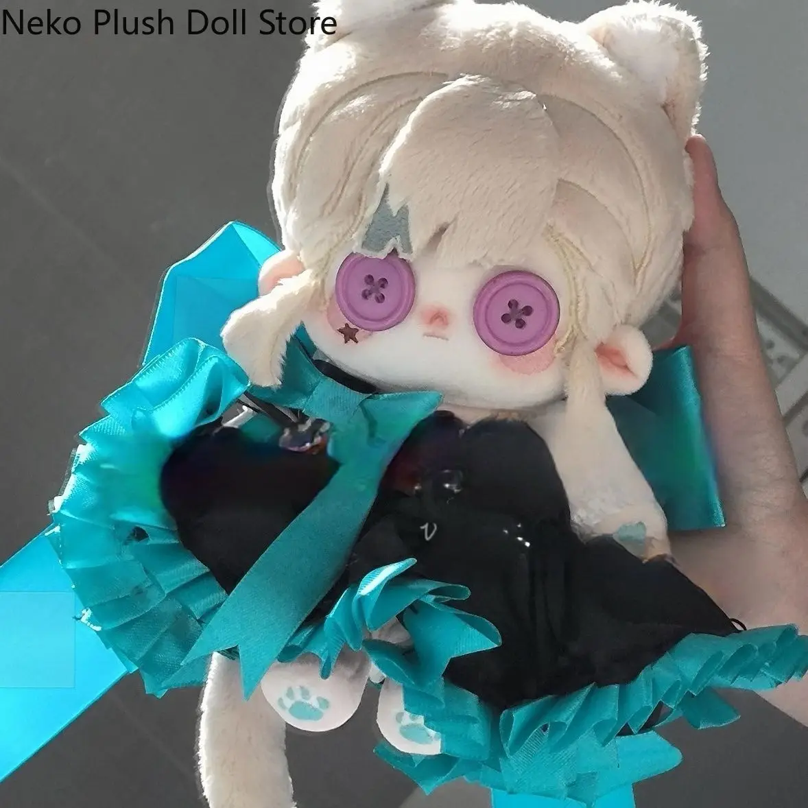 

Аниме Genshin Impact Lynette Game 20 см, милая мягкая плюшевая кукла, тело, косплей, мультяшное платье, игрушечные фигурки, куклы, подарок