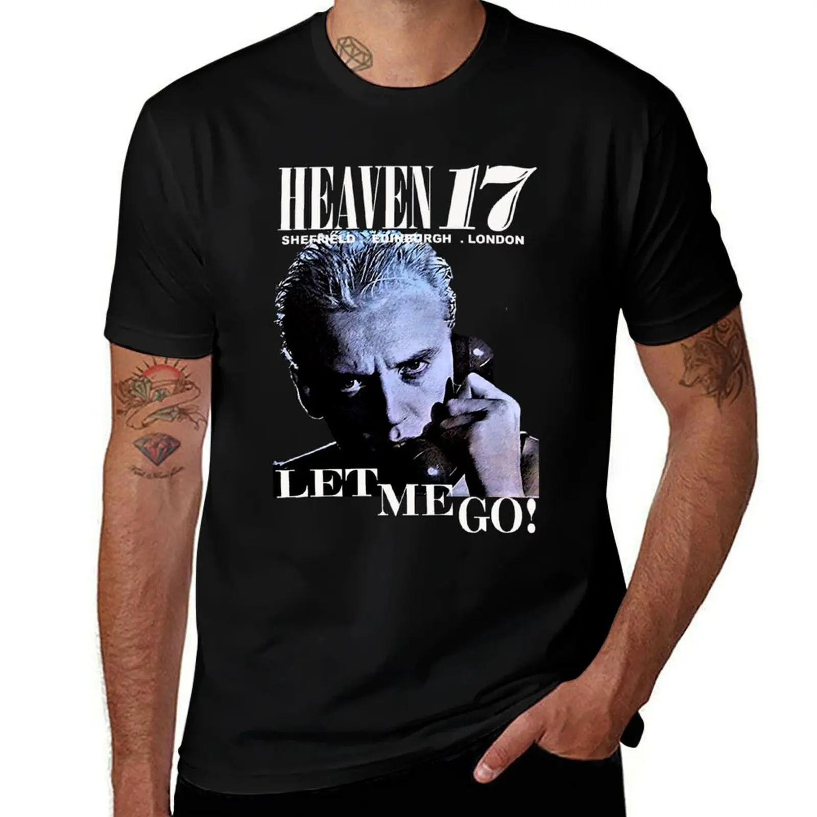 

Heaven 17 - Let Me Go single vynil art - 80's Retro punk new wave band original art T-Shirt