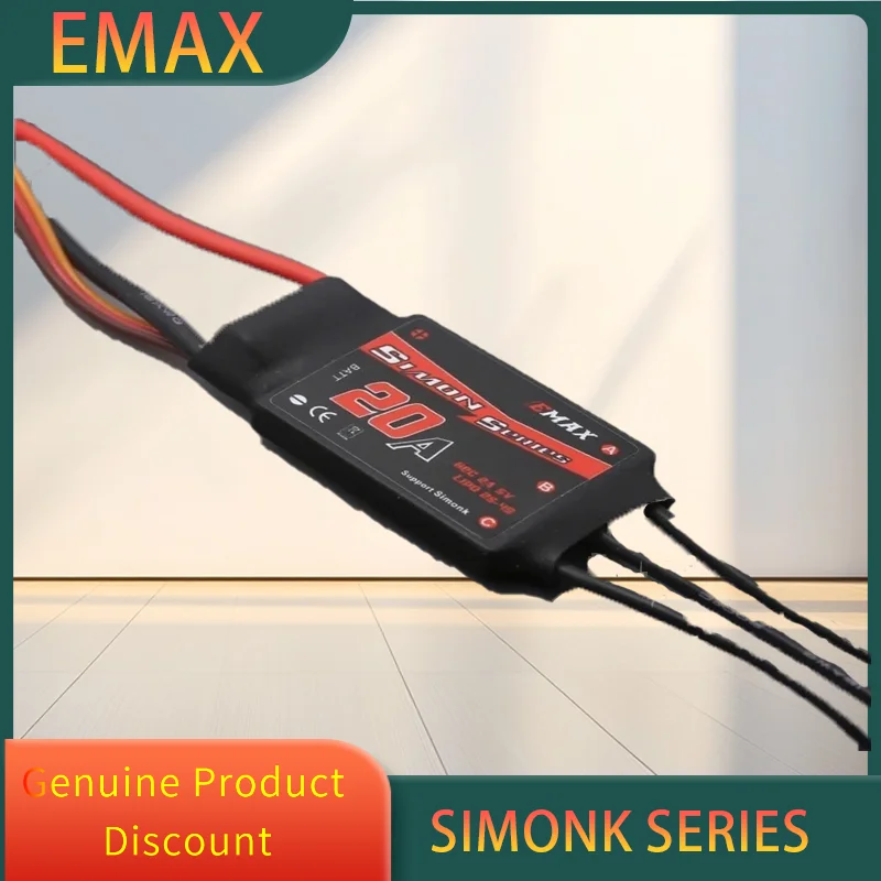

EMAX SimonK ESC 12A 20A 25A 30A Simon K BEC Speed Controller Brushless ESC For RC FPV Drone