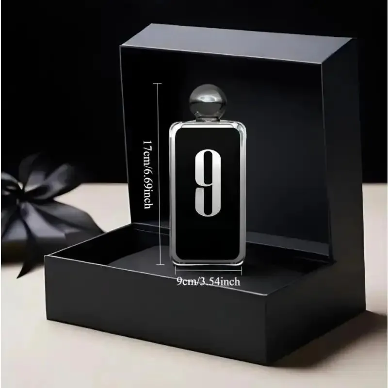 عطر 9 PM أسود للجنسين، 3.4 أونصة، عطر مستمر، هدية مثالية