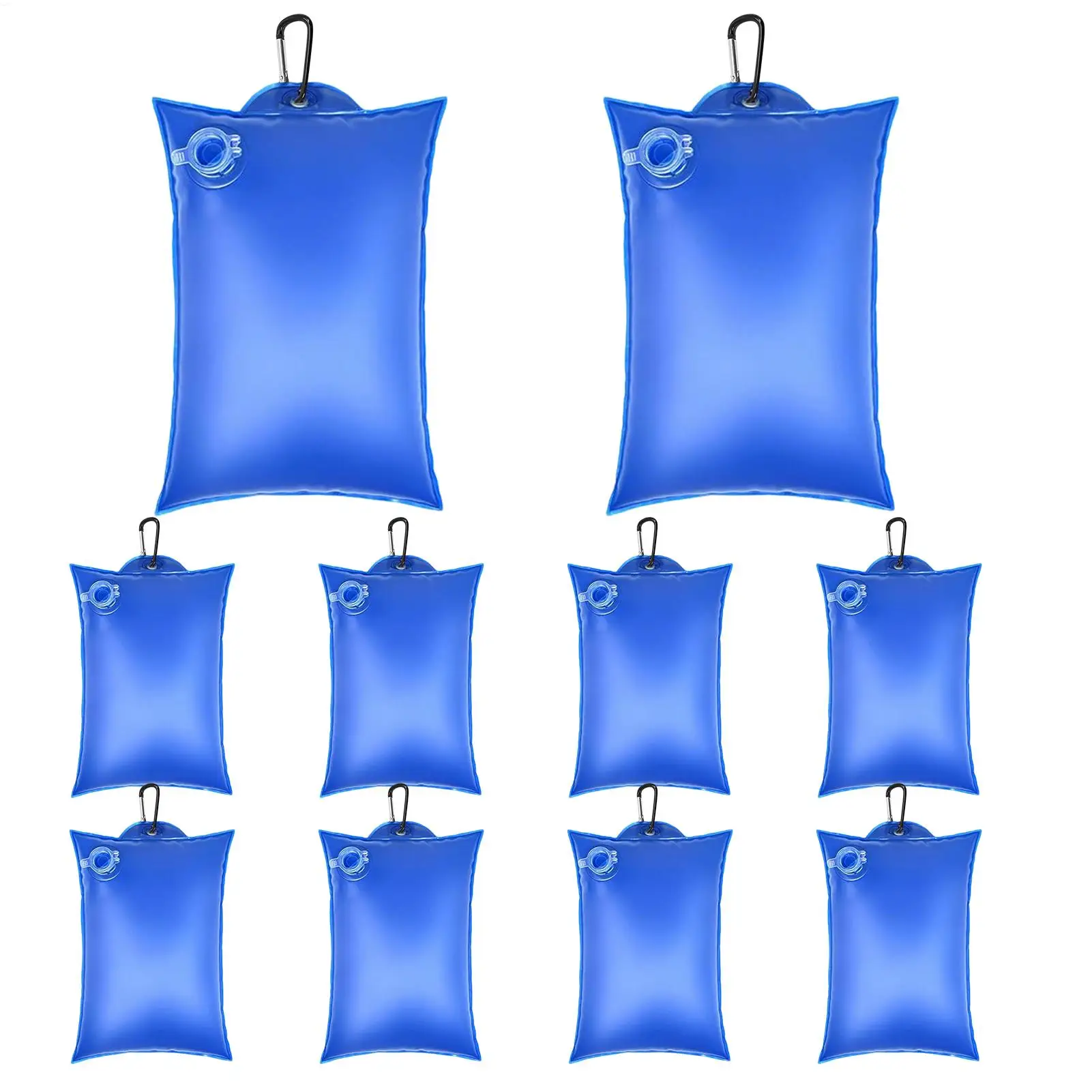 

Weights For Pool Cover Leakproof Leaves Protection Autumn Swim Pool Cover Water Bag For Backyard Villa Park Hotel Sport