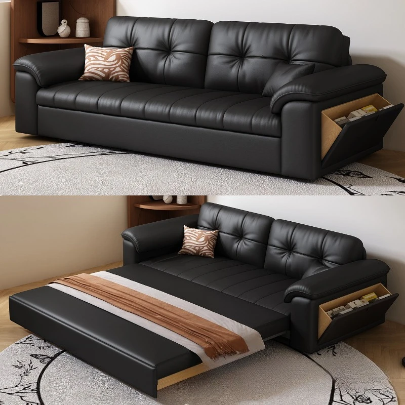 Cat scratching sofa bed, integrated dual-purpose living room multi-functional foldable