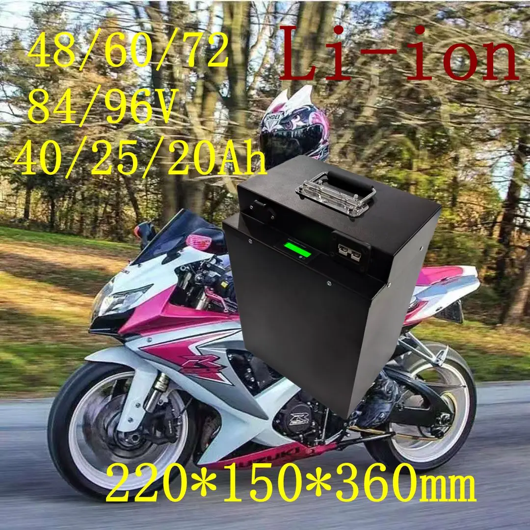 48V 60V 72V 40AH 84V 20AH 96V 25AH Lithium Ion Battery Li-ion For Forklift Truck Vehicle