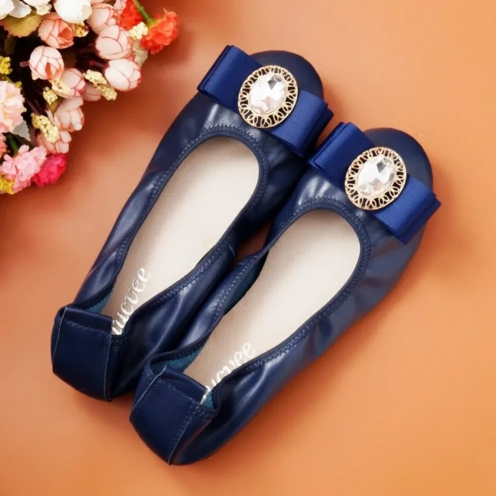 

мокасины Mom Flats Shoes Soft Sole Loafers Round Toe ShoesNew Spring and Autumn Flat Sole Non Slip Female Casual Leather Shoes