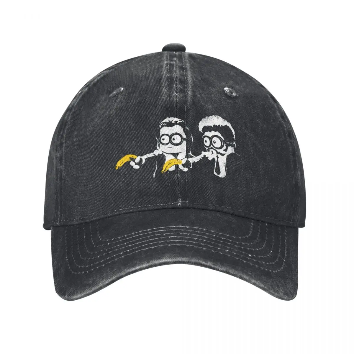 Banana Fiction Baseball Cap Fashion Straight Visor Baseballs Caps Funny Adjustable Y2K Summer Dad Gift