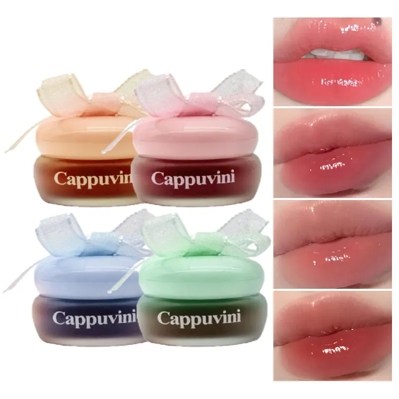 กระจกลิปกลอสผลิตภัณฑ์ระดับชาติให้ความชุ่มชื้นลิปกลอส Pseudo-ธรรมชาตินักเรียนแต่งหน้า