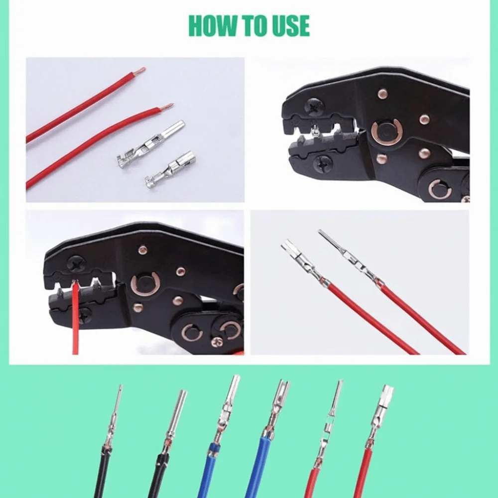 

Plug 290PCS Crimp Pins 21Type 1-3.5Mm Wire Terminal Pins Male And Female 1/1.5/1.8/2.2/2.8/3.5mm Connector Pins Automotive
