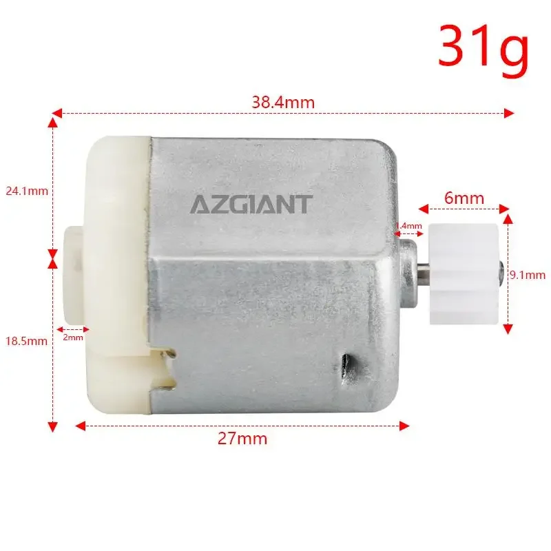 AZGIANT Car Door Lock Actuator Latch Motor 12V For Mercury Mountaineer Ford Freestar  Mustang Windstar pure copper carbon brush