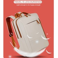 Fashion 15.6inch Laptop Backpack Oxford Waterproof Travel Laptop Bag with USB Charging Port 35L Large Capacity Daypack Unisex