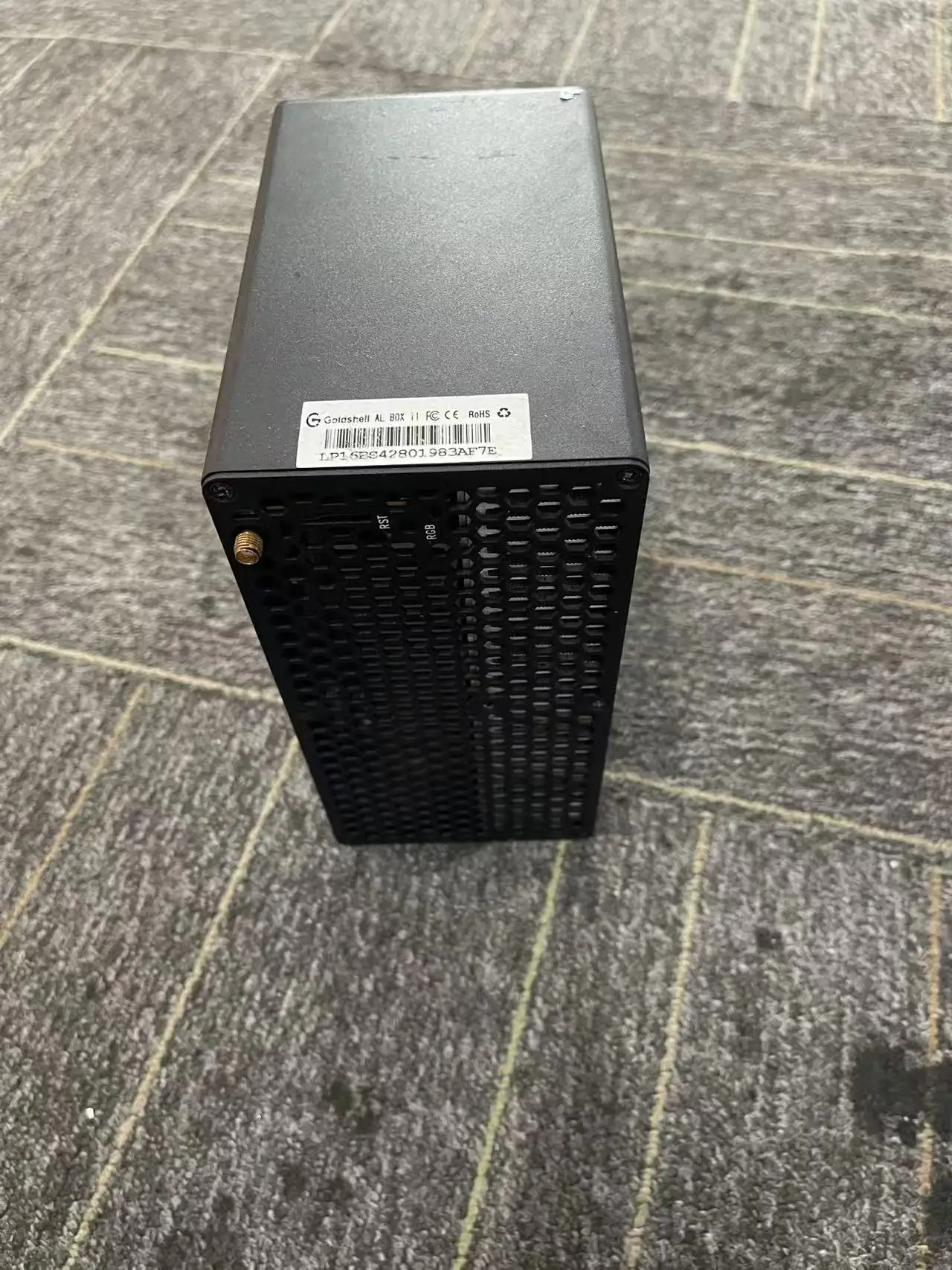 جهاز تعدين العملات المعدنية Goldshell AL BOXII 720Gh 360W AlephiumALPH مستعمل مع جهاز تعدين Goldshell Alephium AL BOX II Goldshell ALPH Bo #2