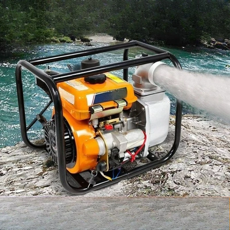 

Four-stroke 2/3/4-inch electric start self-priming high-lift agricultural pumping
