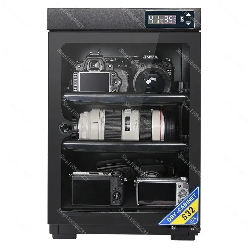 NEW 32L Digital Camera Moisture-proof Box, Digital SLR Lens Drying Oven, Photography Camera Bag Drying Cabinet