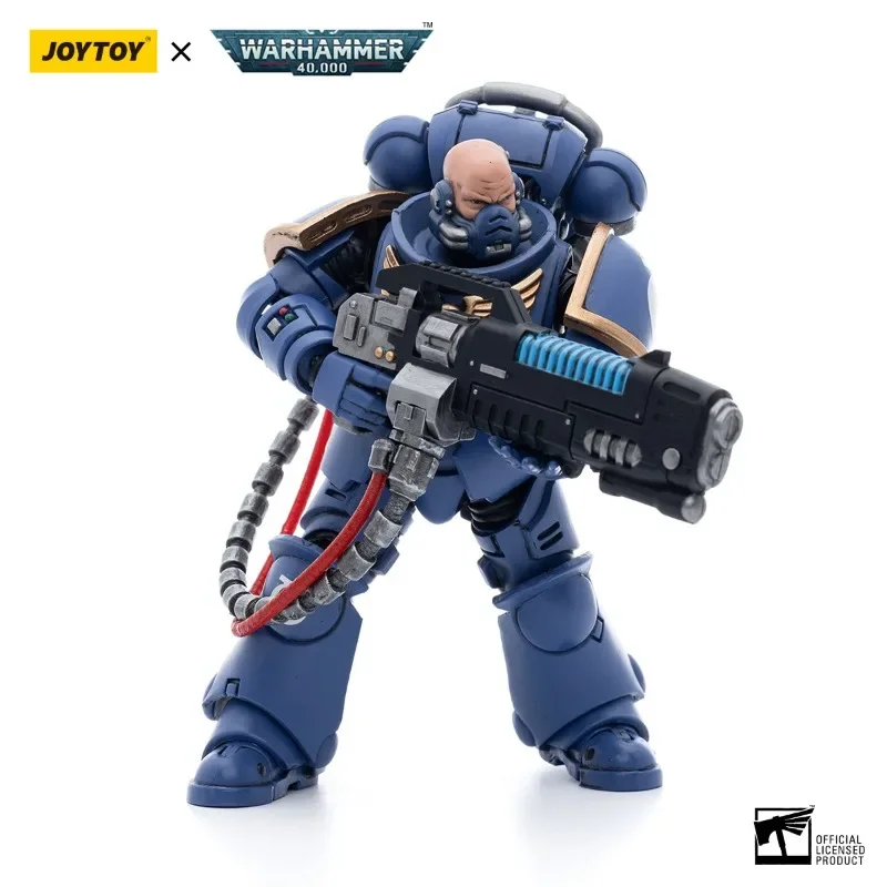 JOYTOY Warhammer 40k Actionfigur 1/18 Ultramarines Hellblasters Sergeant Ulaxes Bruder Paxor Anime Militärmodell Spielzeug Geschenke