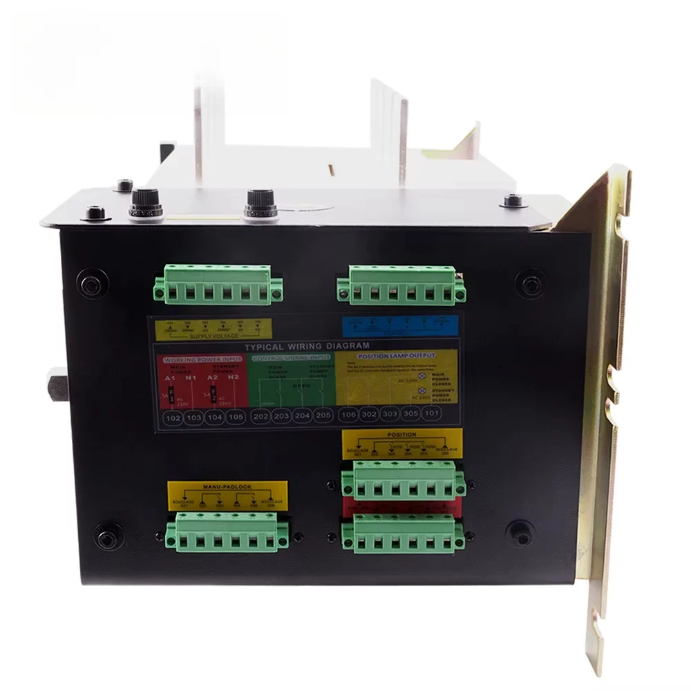 Ats 630a 800A 4p Controller Automatic Transfer Switch Three Phase Smart Intelligent Dual Power Transfer for Generator Set