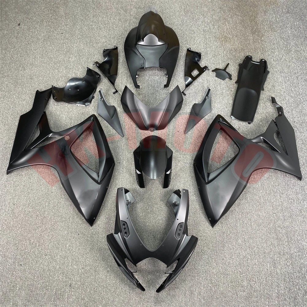 Motorcycle Fairing Kit Fit For GSX-R 600 750 GSXR600 GSXR750 2006 2007 K6 K7 Bodywork Set High Quality ABS Injection Matt Black