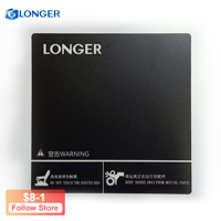 Longer 3D Printer LK4 LK4 PRO Heated Bed Paper 235*235mm Heat bed Sticker Compatible With Alfawise U30 U30 PRO