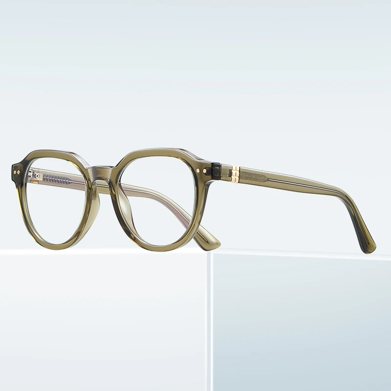 أزياء الرجال قصر النظر نظارات الإطار الفني styley TR90 الكمبيوتر مكافحة الضوء الأزرق مخصص وصفة طبية نظارات 0 -0.5 إلى -6.0