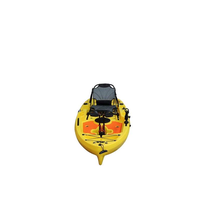 Vicking Nuovo design 8,2 piedi seduti sulla parte superiore del kayak da pesca con sistema timone in vendita