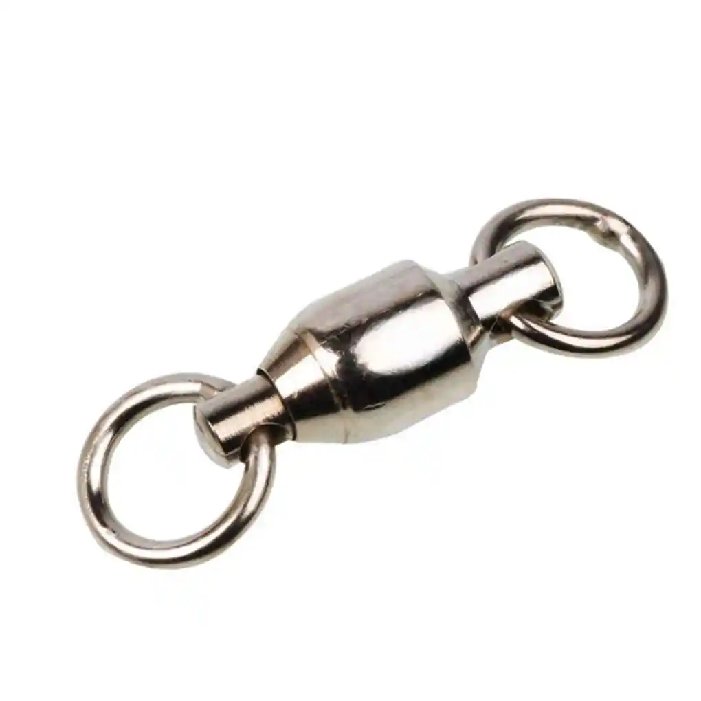 30 Pieces Fishing Swivel Connectors Ring Handle Anti-rust Ball Bearing Outdoor Activity Ocean Fish Catching Tools