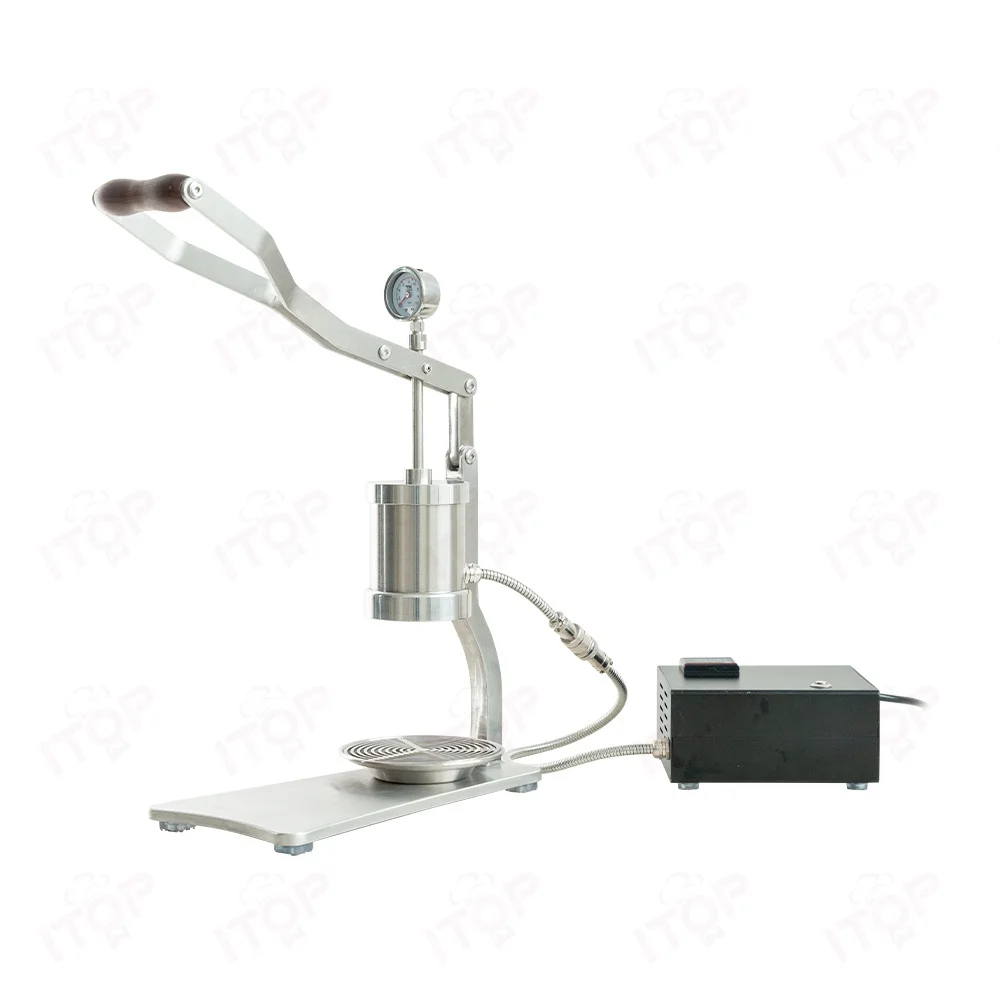 ماكينة القهوة الإيطالية المحمولة مع قضيب سحب، استخلاص الضغط الكهربائي المتغير للاستخدام في الهواء الطلق