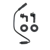 5 unids/set PCV válvula de ventilación codos ojal y tubo de ventilación del cárter Kit de manguera de ventilación apto para Jeep Grand Cherokee Wrangler 2000-2004