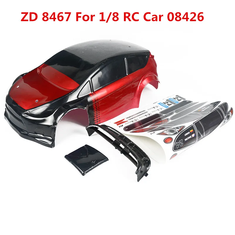 

ZD Racing Car Body Shell Ding Xing Yaohua 1/8 Flat Running Rally Body 08426 Accessories Red/Blue 8467