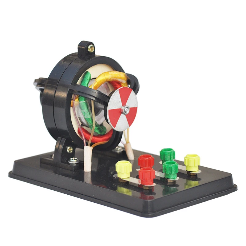 Three-phase Induction Motor Model Hand Start Asynchronous Connection Scientific Experiment Teaching Aids