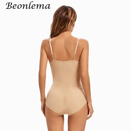 Imagen 2 del producto Ropa moldeadora de cuerpo para mujer, Body de malla, entrenador de cintura transpirable, levantador de glúteos, corsé adelgazante, ropa interior