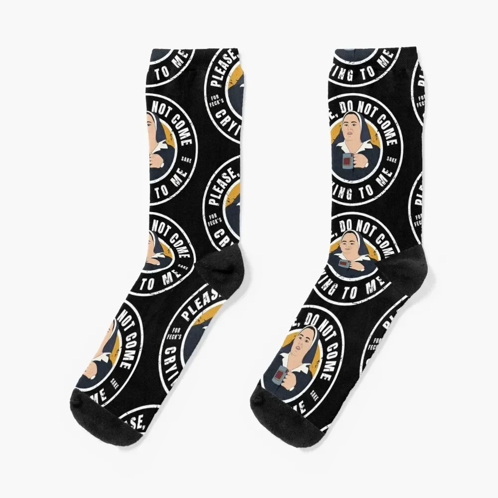 

derry girls sister Michael quote Socks custom sports luxury summer football Socks Girl Men's
