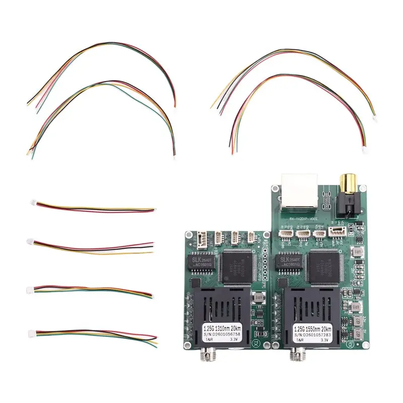 

YSS-TTL Optical Transceiver Module DC 5.5-26V 20KM For Drones TX RX Fiber Optic Terminal Equipment