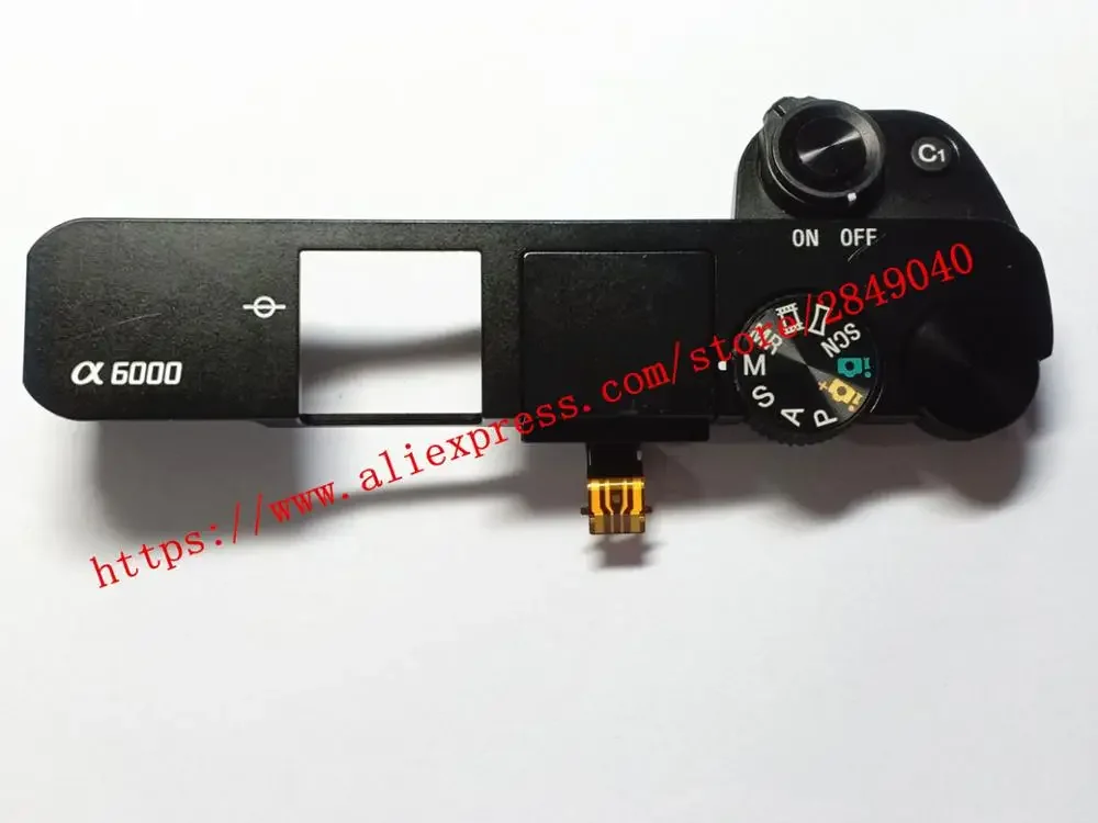 

A6000 Top Cover Power Swich Shutter Button For SONY A6000 ILCE-6000 ILCE6000 Camera Replacement Unit Repair Parts