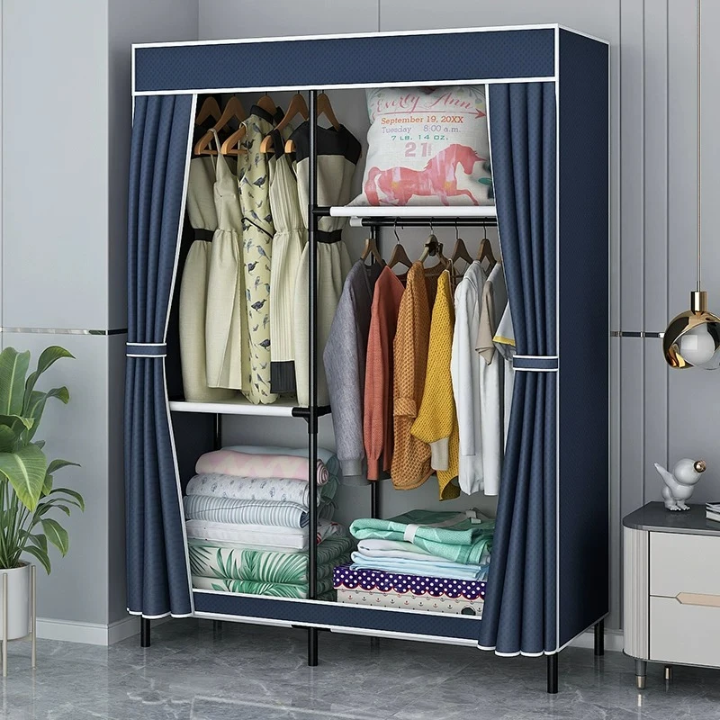Dressers Sliding Wardrobes Metal Corner Foldable System Wardrobes Portable Cheap Muebles Para El Hogar Kids Bedroom Furniture