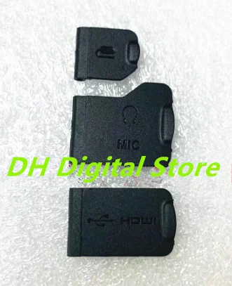 Новинка для Nikon D750 D850 боковая крышка USB MIC HDMI Корпус Крышка резиновая деталь для камеры
