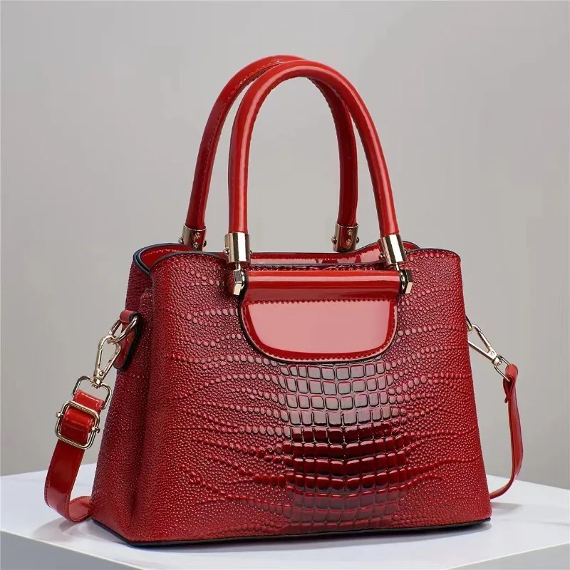 

Fashion Crocodile Leather Women Handbags Luxury Handbags Women Bags Designer Large Capacity Tote Bag Shoulder Bags for Women Sac