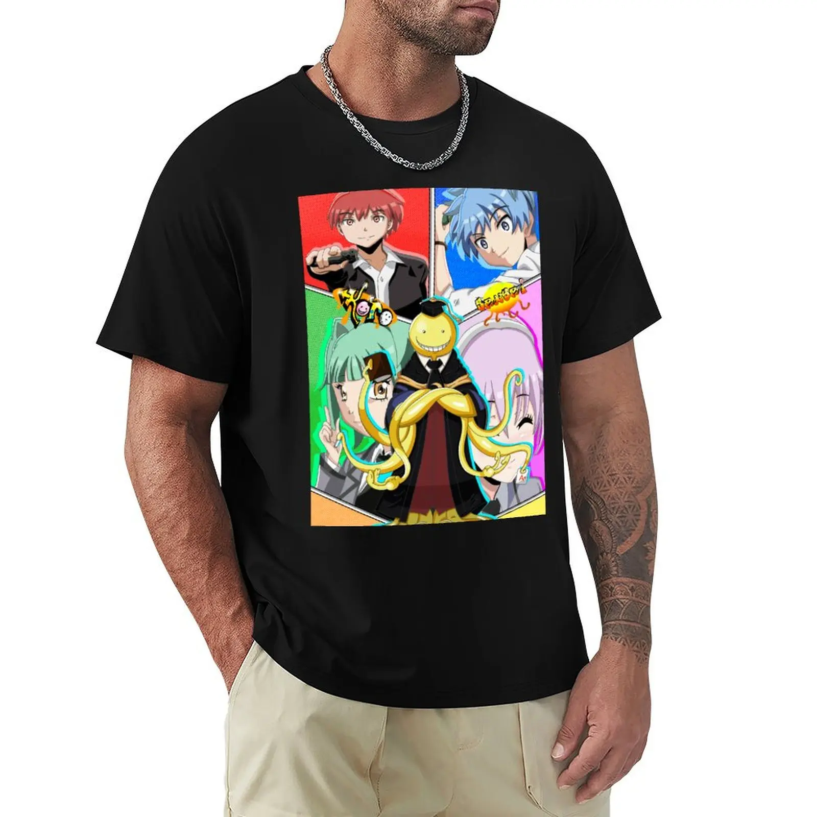 Kore Sensei and his students! T-Shirt Casual Graphic Print Tee
