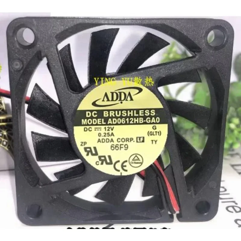 

New CPU Cooling Fan For ADDA AD0612HB-GA0 12V 0.25A Power Fan 6010 60x60x10mm