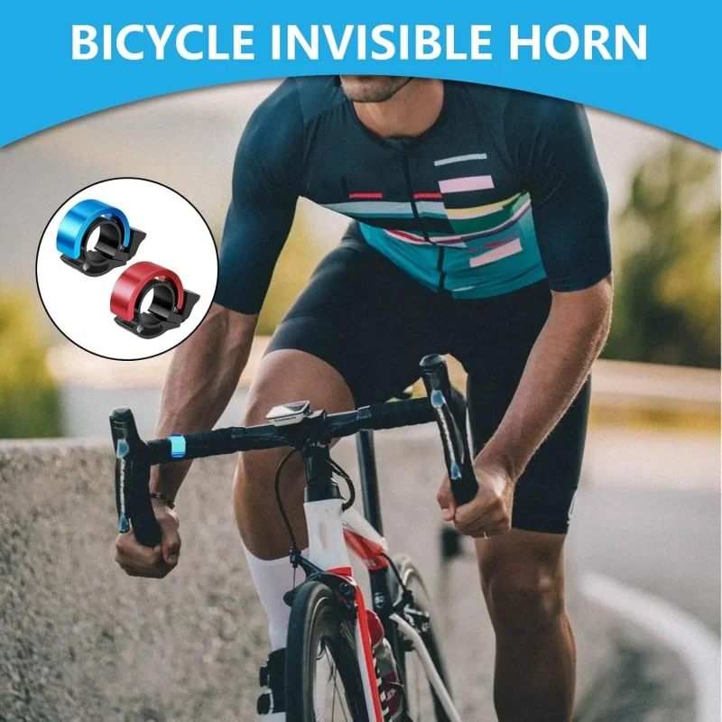 Super Loud Invisible Folding Speaker Bicycle Bell For Children Adults Horn For Road Bike Riding Equipment Accessories