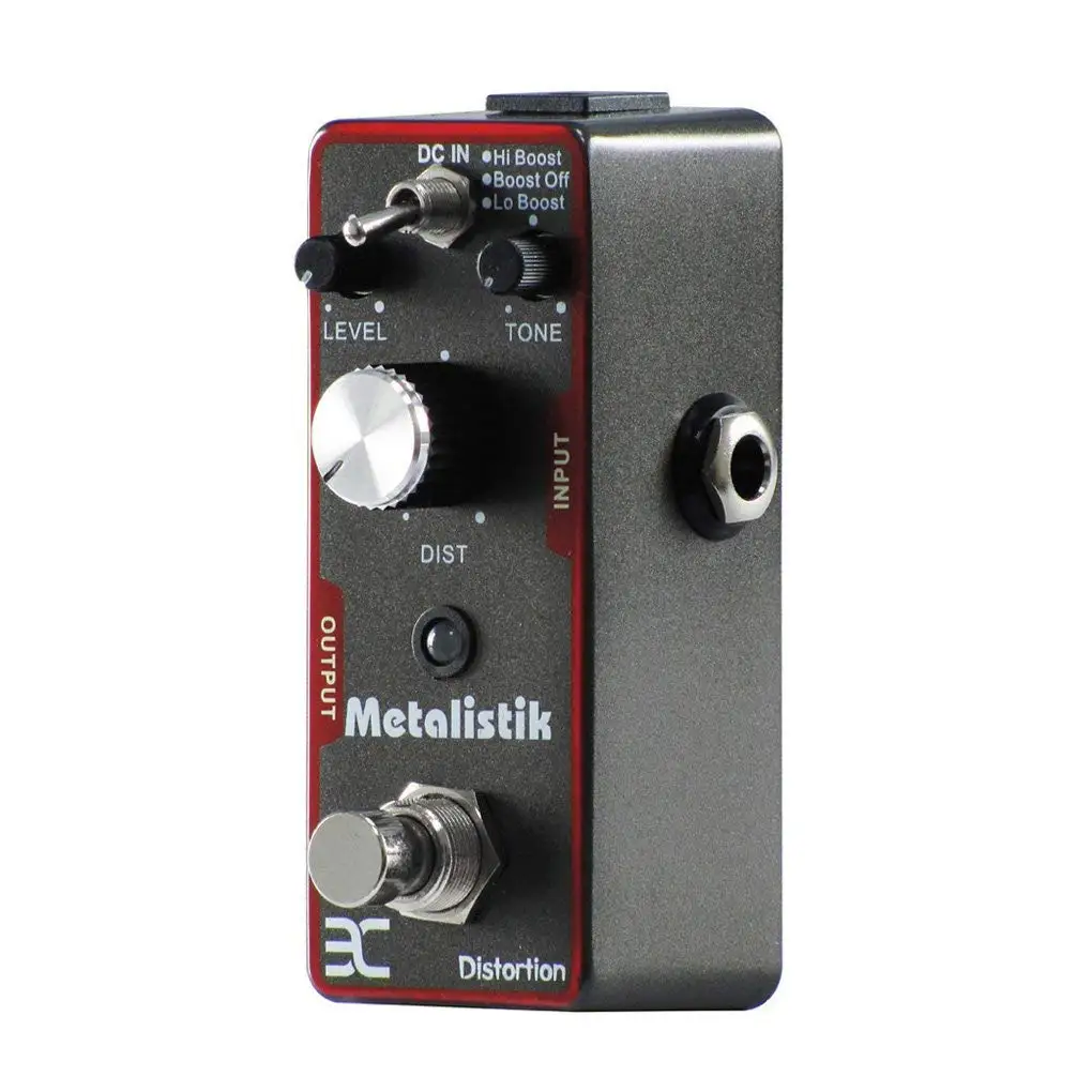 

Eno Metalistik Distortion Electric Guitars Bass Effects Processors Effect Pedal Overdrive 3 Modes Metal Distortion Pedal