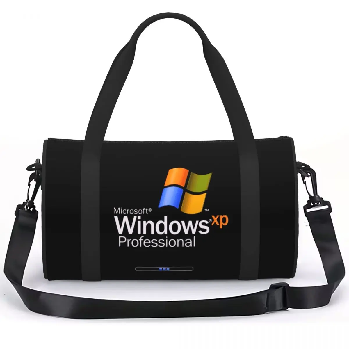 Windows 95 Geeks Nerd Mesh Luggage Bag Multi-Functional Duffle Tote Bag Handbags Gym Bags Fitness Bag for Boys Girls
