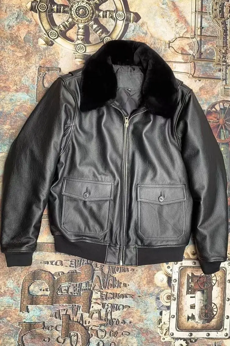 

men leather jacket