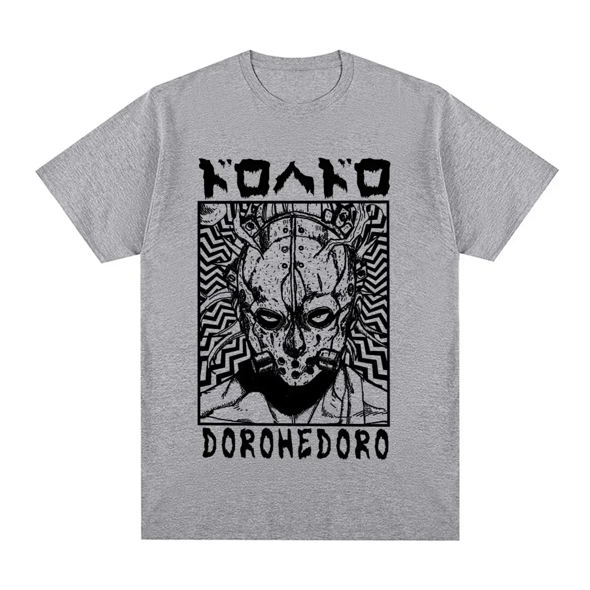 

Футболка с графическим рисунком и коротким рукавом, Винтажная Футболка Dorohedoro, гранж, ольччан, Харадзюку, кавайная уличная одежда, Хлопковая мужская, новая футболка, женские топы