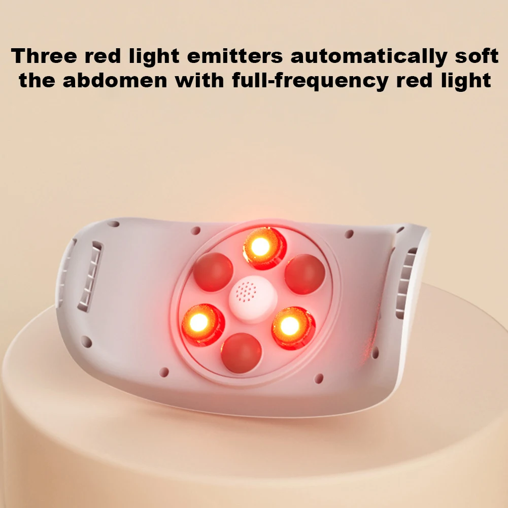 

Электрический массажер для живота, 2-уровневый камень Bian, инструмент для разминания живота, инструмент для натирания живота Bianstone для выращивания живота