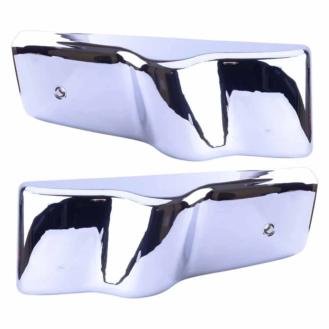 

1 пара хромированных автомобильных передних левых и правых дверных зеркал, кронштейн с болтом, подходит для Freightliner Columbia Century