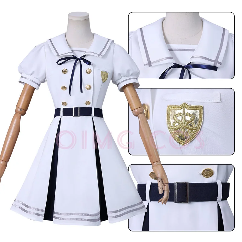 

BanG Dream Cosplay Costume Uniform Jacquard Fabric Chinese Halloween Anime Costumes for Women Game