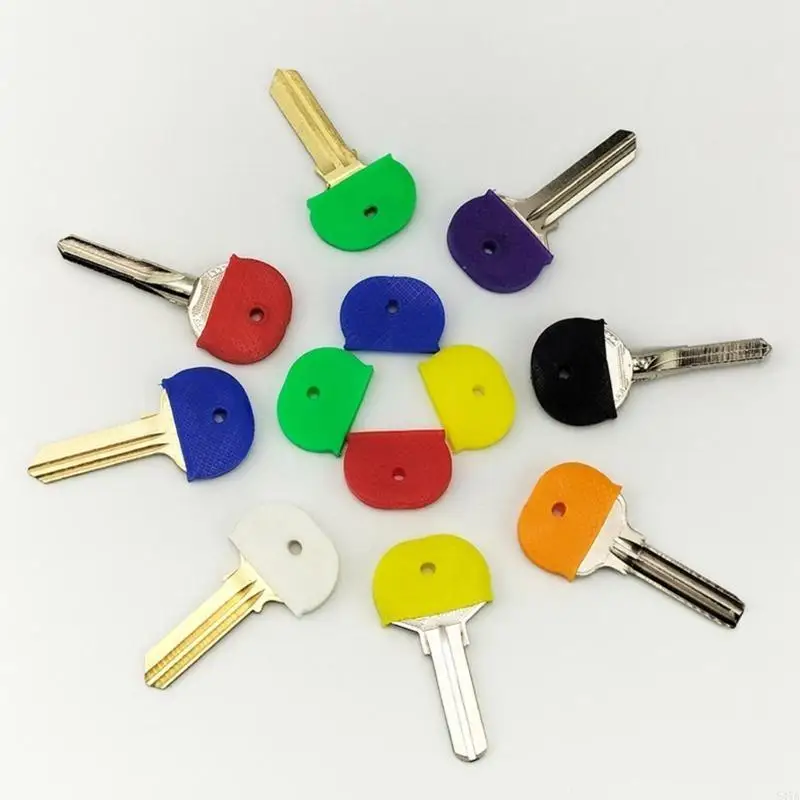 1pc/10pcs Vibrant Silicone Caps Случайные цвета показывают вашу индивидуальность с гибкостью 547a