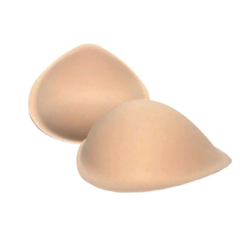 1 Pair Realistic Strap Sponge Breast Forms Fake Boobs Enhancer Bra Padding Inserts For Swimsuits Crossdresser Cosplay