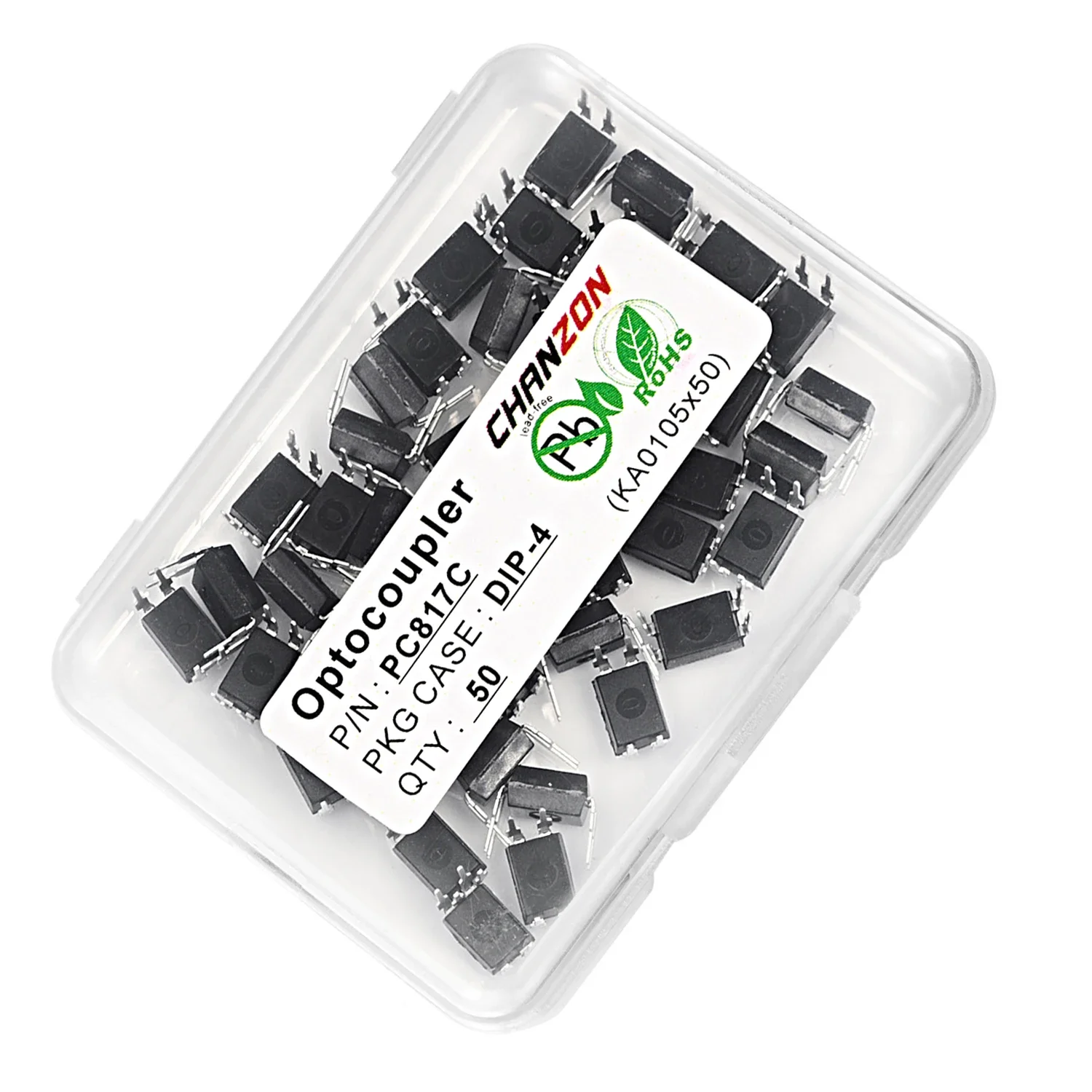 

50PCS PC817 PC817C 817 817C EL817 5v Optocoupler FL817C PS817C DIP4 DIP Opto Coupler New and Original Optical Isolation IC Chip
